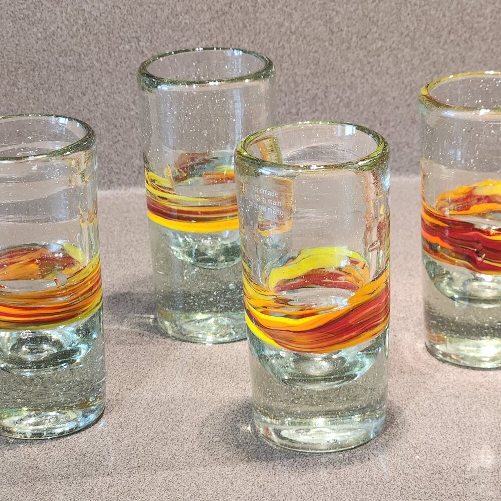 Crate & Barrel GRANADA Tequila Shot Glasses